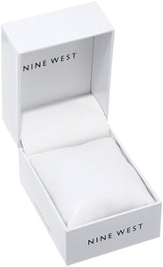 Nine West NW2066BYRG Reloj Análogo para Mujer, color Rojo