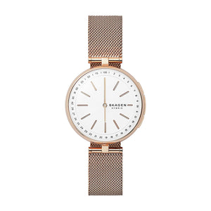 Skagen SKT1404 Smartwatch para Mujer, color Blanco/Rosa