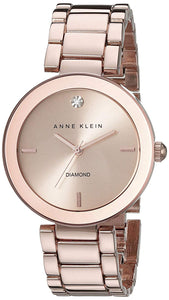 Anne Klein AK/1362 Reloj de pulsera con detalles de diamantes, para mujer