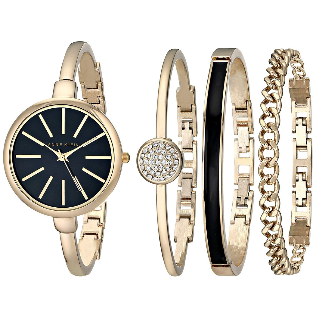 Anne Klein AK/1470 Set de reloj y brazalete para mujer